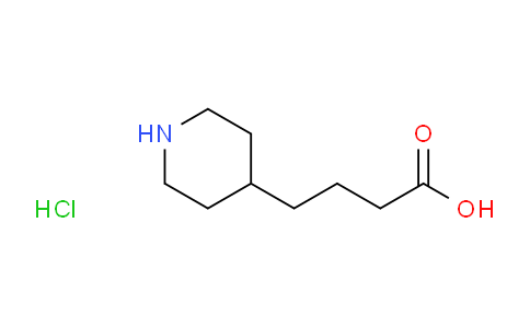 4-Piperidinebutanoic acid hydrochloride