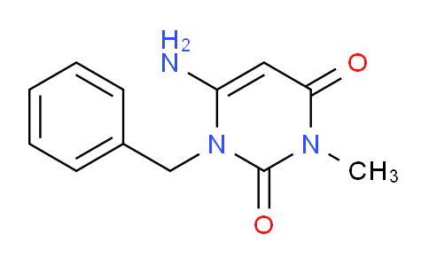 6-Amino-1-benzyl-3-methyl uracil