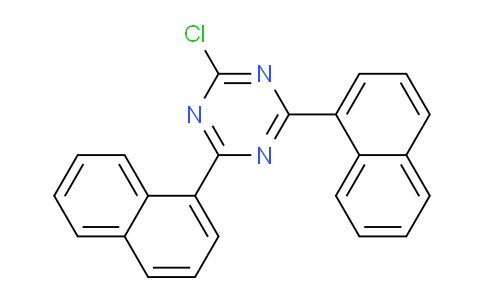 2-Chloro-4,6-di(naphthalen-1-yl)-1,3,5-triazine