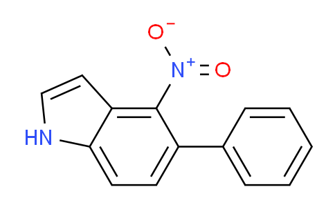 4-Nitro-5-phenylindole