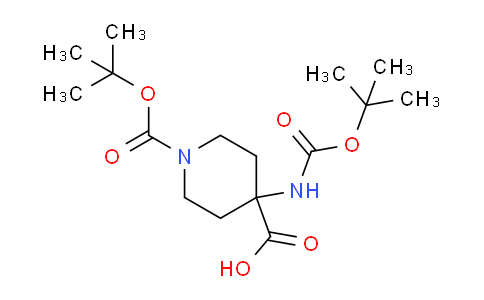1-Boc-4-(Boc-Amino)piperidine-4-carboxylic acid