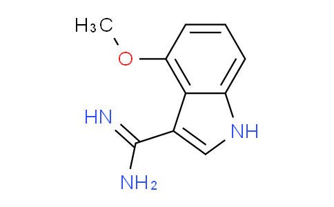 4-Methoxyindole-3-carboxamidine