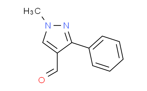 1-Methyl-3-phenylpyrazole-4-carbaldehyde