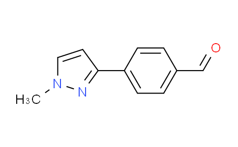 4-(1-Methylpyrazol-3-yl)benzaldehyde