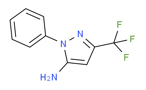2-Phenyl-5-(trifluoromethyl)pyrazol-3-amine