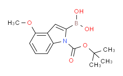 N-Boc-4-methoxyindole-2-boronic acid