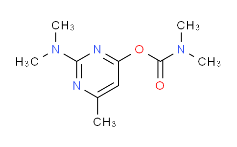 2-(Dimethylamino)-6-methylpyrimidin-4-yl dimethylcarbamate