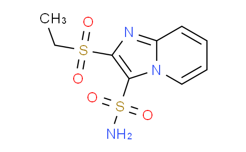 2-Ethylsulfonylimidazo[1,2-a]pyridine-3-sulfonamide