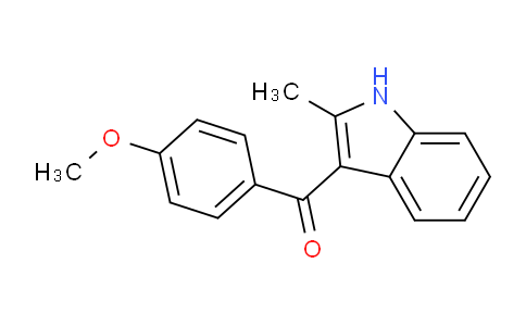2-Methyl-3-(4'-methoxybenzoyl)indole