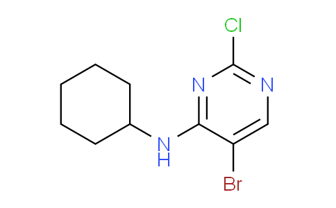 2-Chloro-4-cyclohexylamino-5-bromopyrimidine