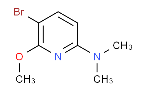 5-Bromo-6-methoxy-N,N-dimethylpyridin-2-amine