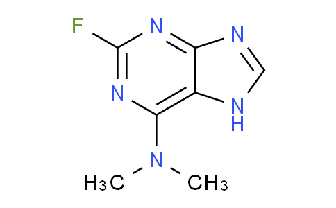 2-Fluoro-N,N-dimethyl-7H-purin-6-amine