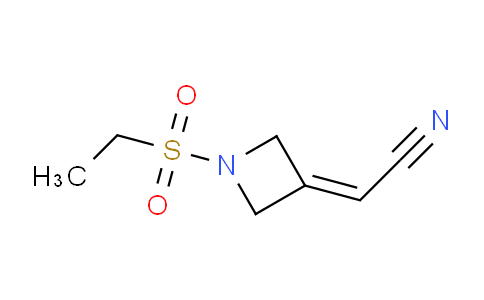 2-(1-Ethylsulfonylazetidin-3-ylidene)acetonitrile