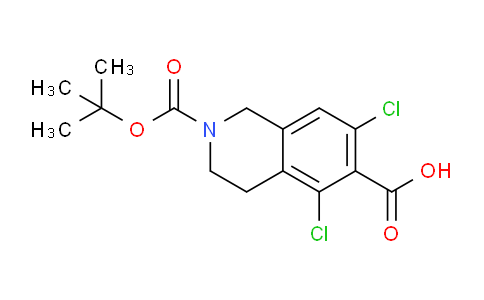 2-Boc-5,7-dichloro-1,2,3,4-tetrahydroisoquinoline-6-carboxylic acid