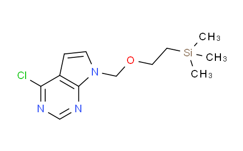 4-氯-7-{[2-(三甲基甲硅烷基)乙氧基]甲基}-7H-吡咯并[2,3-d]嘧啶