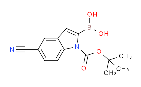1-Boc-5-cyanoindole-2-boronic acid
