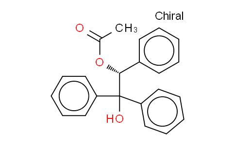 醋酸(R)-(+)-2-羟基-1,2,2-三苯乙酯