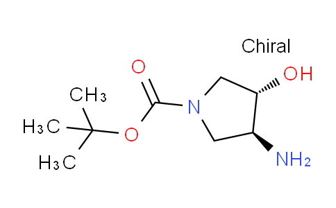 (3S,4S)-N-Boc-3-氨基-4-羟基吡咯烷