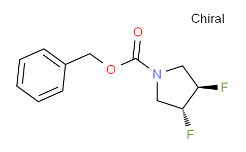 (3R,4R)-N-Cbz-3,4-二氟吡咯烷