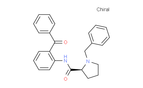 (S)-N-(2-Benzoylphenyl)-1-benzyl-prolinamide