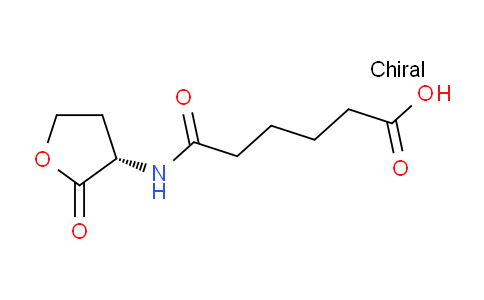 (S)-6-oxo-6-((2-oxotetrahydrofuran-3-yl)amino)hexanoic acid