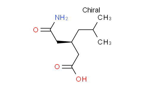 (R)-3-(Carbamoylmethyl)-5-methylhexanoic acid