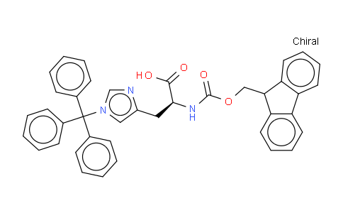 Nα-[(9H-芴-9-基甲氧基）羰基]-τ-(三苯甲基)-L-组氨酸