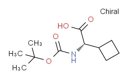 Boc-(S)-2-Cyclobutylglycine