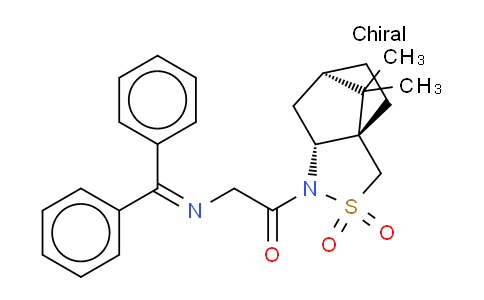 (R)-(-)-N-(二苯亚甲基)甘氨酰左旋樟脑磺内酰胺