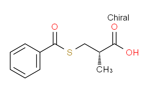 (S)-(-)-3-苯甲酰硫基-2-甲基丙酸