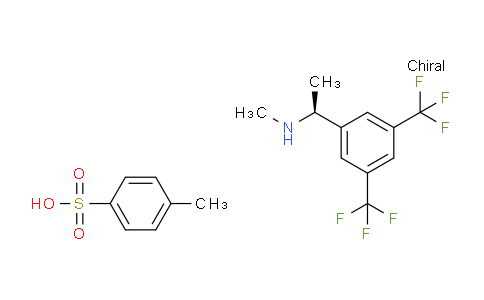 (S)-1-(3,5-Bis(trifluoromethyl)phenyl)-N-methylethanamine 4-methylbenzenesulfonate