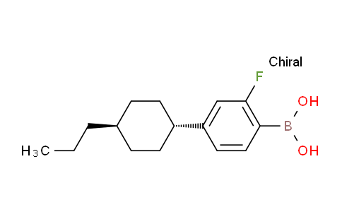 2-Fluoro-4-(trans-4-propylcyclohexyl)phenylboronic acid
