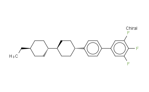 trans,trans-3,4,5-Trifluoro-4'-(4'-ethylbicyclohexyl-4-yl)biphenyl