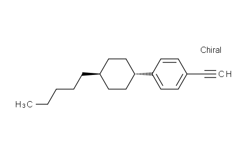 trans-4-(4'-Pentylcyclohexyl)phenylacetylene