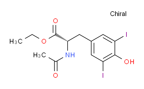 N-乙酰基-3,5-二碘-L-酪氨酸乙酯