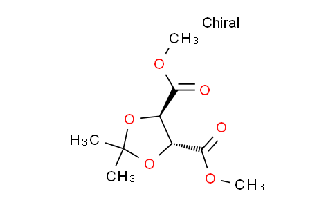 (-)-2,3-O-异丙亚基-L-酒石酸二甲基酯