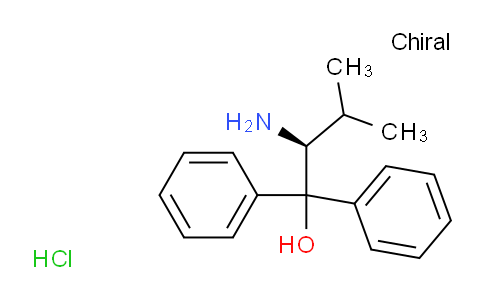 (S)-2-氨基-3-甲基-1,1-二苯基-1-丁醇盐酸盐