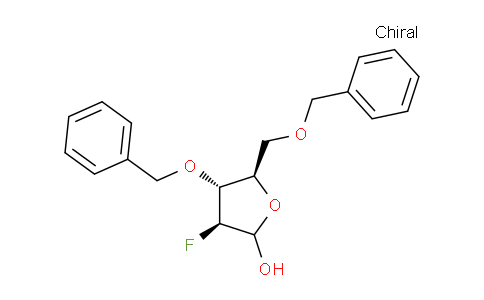 (3S,4R,5R)-4-Benzyloxy-5-benzyloxymethyl-3-fluorotetrahydrofuran-2-ol