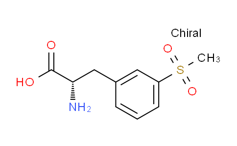 (S)-2-Amino-3-(3-methylsulfonylphenyl)propanoic acid