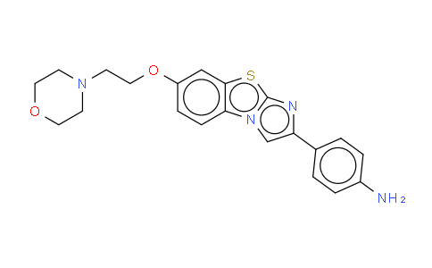 N-(5-叔丁基异恶唑-3-基)-N'-{4-[7-[2-(吗啉-4-基)乙氧基]咪唑并[2,1-B][1,3]苯并噻唑-2-基]苯基}脲