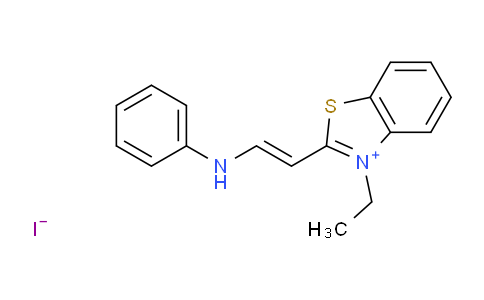 2-(2-Anilinovinyl)-3-ethylbenzothiazolium iodide