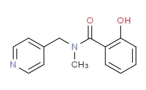 2-羟基-N-甲基-N-(吡啶-4-基甲基)苯甲酰胺