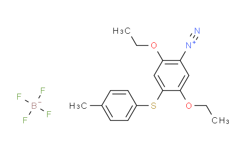 2,5-diethoxy-4-[(4-methyl-phenyl)thio]-Benzenediazonium tetrafluoroborate