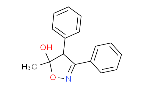 4,5-Dihydro-5-methyl-3,4-diphenyl-5-Isoxazolol