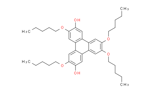 3,6,10,11-Tetrakis(pentyloxy)triphenylene-2,7-diol