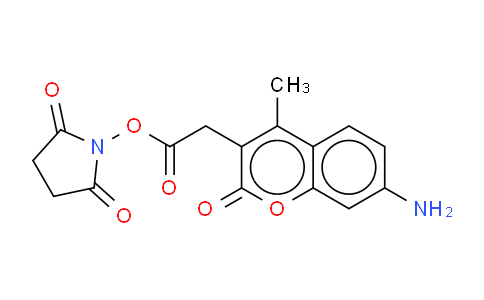 7-氨基-4-甲基香豆素-3-乙酸 N-琥珀酰亚胺酯