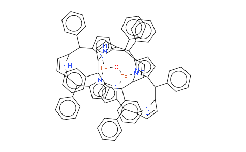 间-四苯基卟吩-^-氧化铁(III)二聚体
