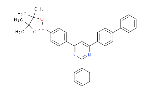 4-(6-(Biphenyl-4-yl)-2-phenylpyrimidin-4-yl)phenylboronic acid pinacol ester