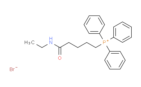 (5-Ethylamino-5-oxopentyl)triphenylphosphonium bromide