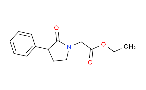 ethyl 2-oxo-3-phenyl-1-pyrrolidineacetate